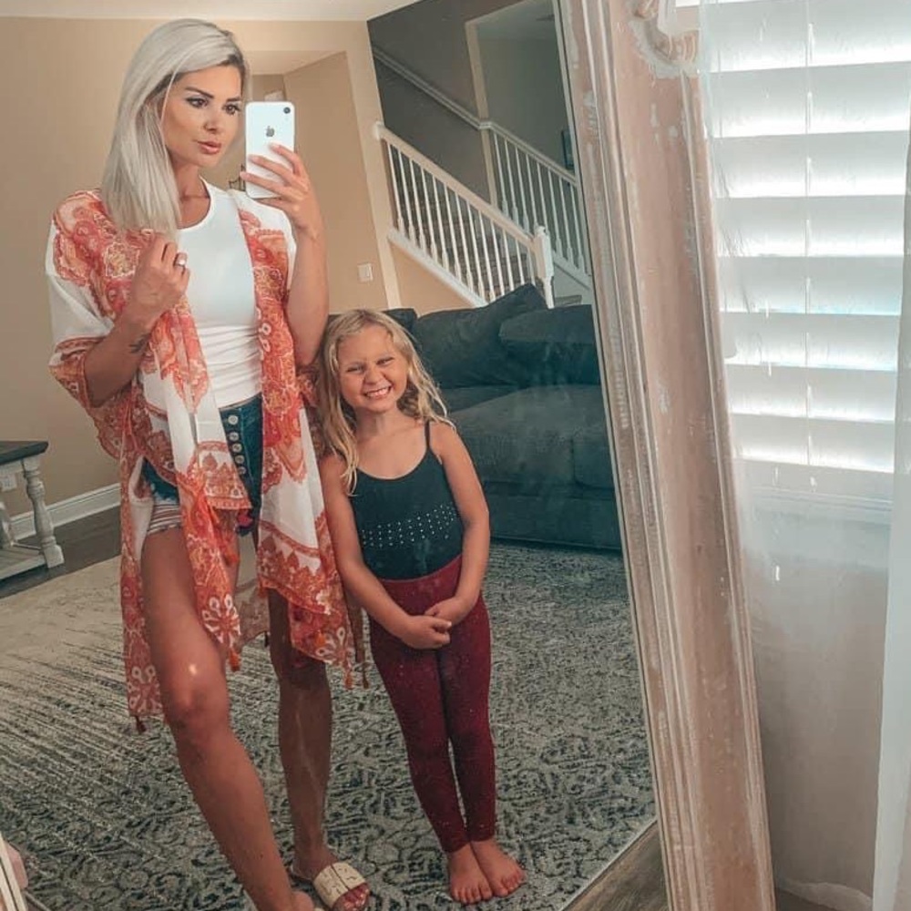 Boho beach coverup kimono